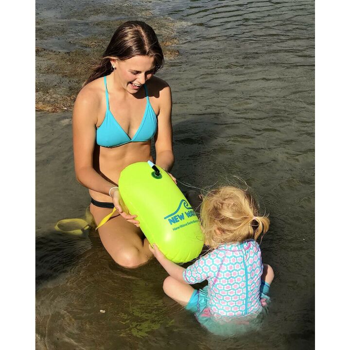 New Wave Swim Bubble Tow Float for Safer Swimming