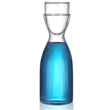 Exquisite Borosilicate Glass Carafe Set for Stylish Hydration