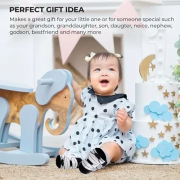 FANCYKIDS Baby Sports Themed Socks Set of 4 Pairs