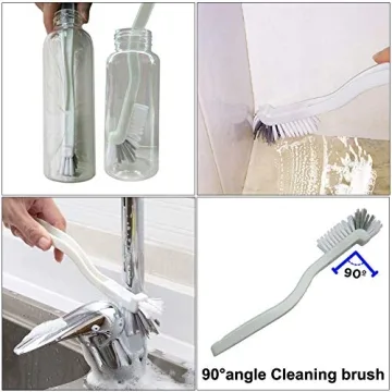 Multifunctional 5-Piece Cleaning Brush Set for Windows & Tiles