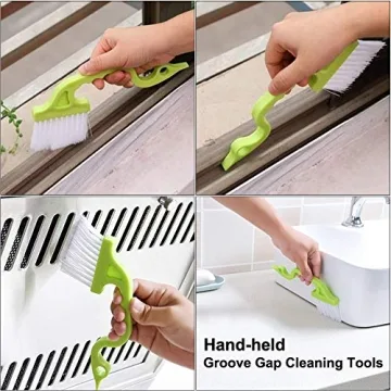 Multifunctional 5-Piece Cleaning Brush Set for Windows & Tiles
