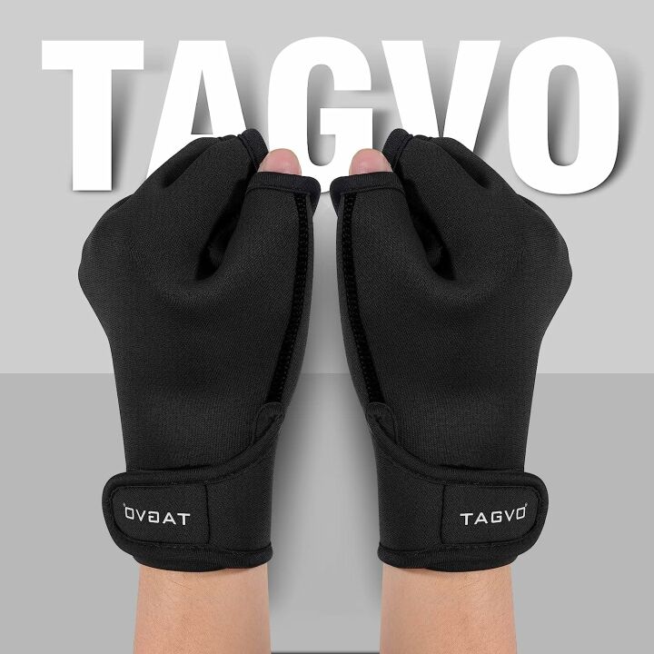 TAGVO Aquatic Gloves for Swimming & Fitness
