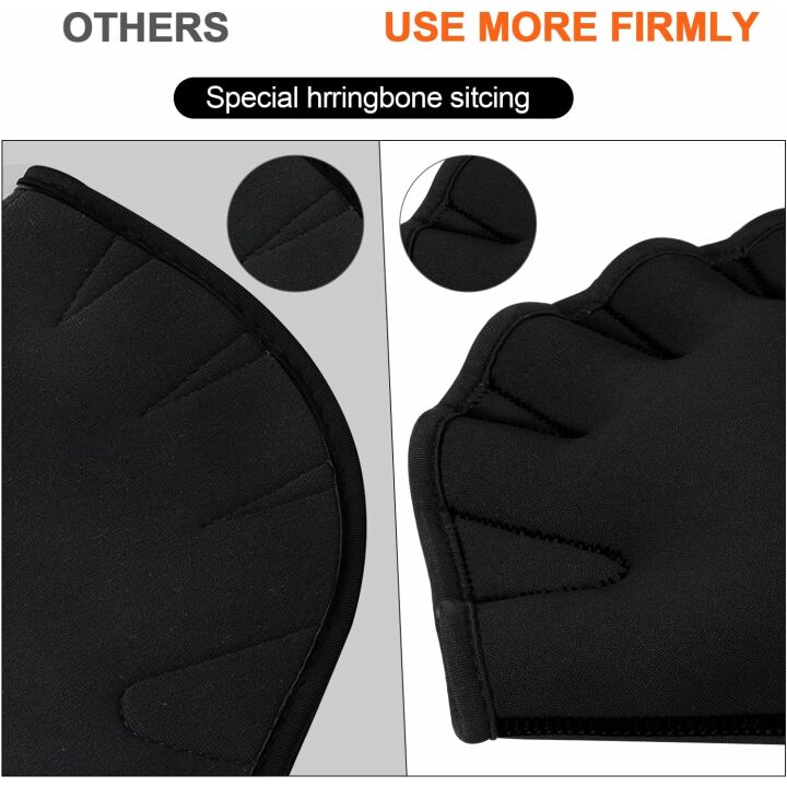 TAGVO Aquatic Gloves for Swimming & Fitness