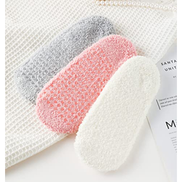 Bevigorio Non-Slip Slipper Socks Women Cozy Grippy 3-Pack