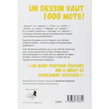 99 Dessins Pour Ne Plus Faire De Fautes: Apprendre Avec Amusement