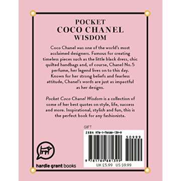 Pocket Coco Chanel Wisdom: Witty Quotes and Wise Words from a Fashion Icon (Pocket Wisdom)