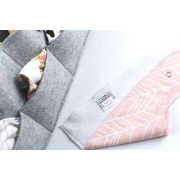 Clothing Labels, Write On Name, No Iron, Washer and Dryer Safe, Kids Label for Daycare and School, Made in USA (Set of 4)