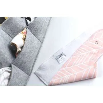 Clothing Labels, Write On Name, No Iron, Washer and Dryer Safe, Kids Label for Daycare and School, Made in USA (Set of 4)