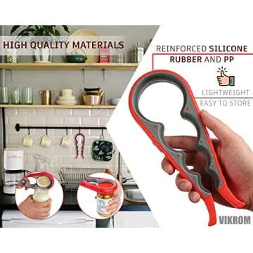 Silicone Jar Opener Gripper Pad for Easy Cooking