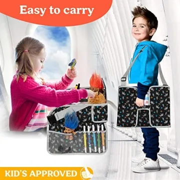 PILLANI Kids Travel Tray for Road Trip Essentials