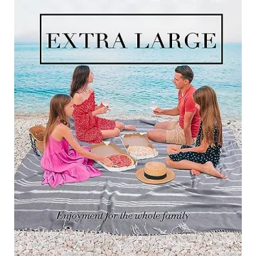 Giant Thin Boho Towel for Beach and Travel Essentials