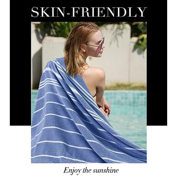 Giant Thin Boho Towel for Beach and Travel Essentials