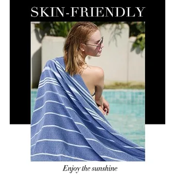 Giant Thin Boho Towel for Beach and Travel Essentials