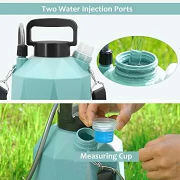 Battery Powered Garden Sprayer for Easy Outdoor Use