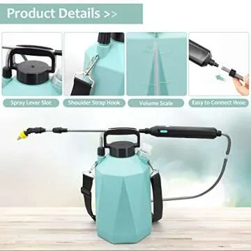 Battery Powered Garden Sprayer for Easy Outdoor Use