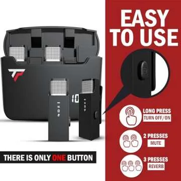 TikTalkPro Wireless Lavalier Microphone for iPhone