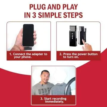 TikTalkPro Wireless Lavalier Microphone for iPhone