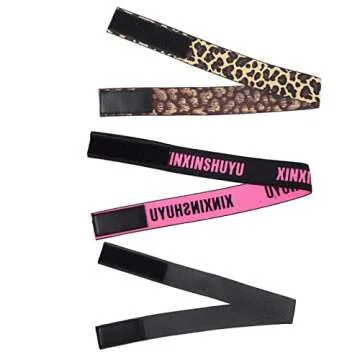 3 Pcs Elastic Wig Bands for Lace Frontal Security - Adjustable for Baby Hair, Edges Laying, and Keeping Wigs in Place