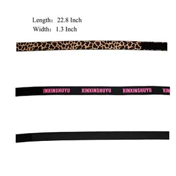 3 Pcs Elastic Wig Bands for Lace Frontal Security - Adjustable for Baby Hair, Edges Laying, and Keeping Wigs in Place