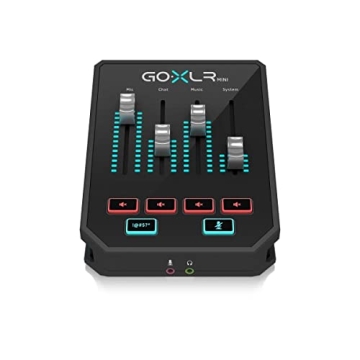 GoXLR MINI: Ultra-Compact Broadcast Mixer & USB Interface