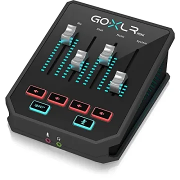 GoXLR MINI: Ultra-Compact Broadcast Mixer & USB Interface