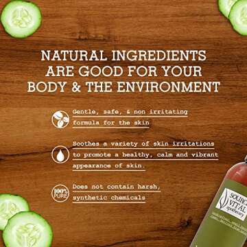 Micellar Cleansing Water by Source Vitál Apothecary | Natural, Gentle Makeup Remover & Cleanser for All Skin Types | Non-Greasy & Vegan Formula | 8.39 Fl. Oz.