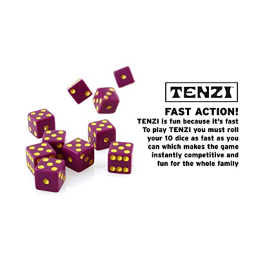 TENZI Party Pack – Fun Fast Dice Game for All Ages
