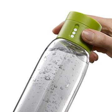 Joseph Joseph Dot Hydration-Tracking Water Bottle, 1 EA, Gray