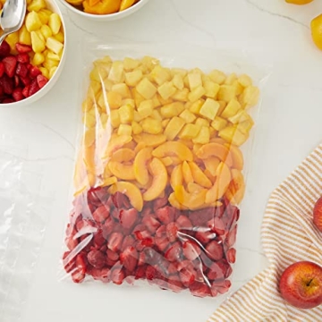 Juvale 120 Pack Reusable 2 Gallon Storage Bags