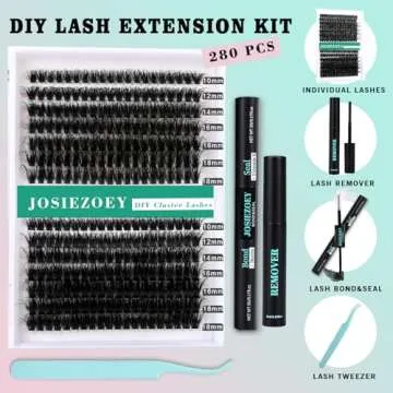 JOSIEZOEY Fluffy Lash Clusters Kit - DIY Eyelash Extension