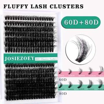 JOSIEZOEY Fluffy Lash Clusters - DIY Eyelash Beautifier