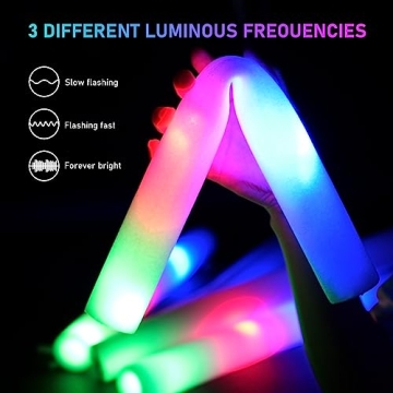 Glow in the Dark Party Supplies Set - 136 PCS