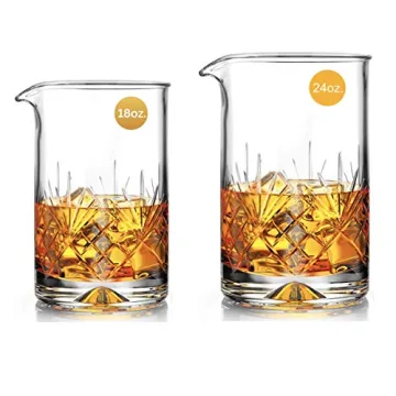 Mofado Crystal Cocktail Mixing Glass - Premium Quality