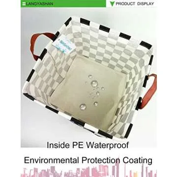 Shop LANGYASHAN Fun Waterproof Storage Baskets for Kids