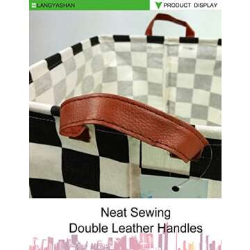 Shop LANGYASHAN Fun Waterproof Storage Baskets for Kids