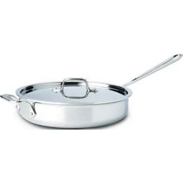 All-Clad D3 3-Ply 3Qt Sauté Pan, Exceptional Cookware