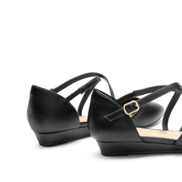 Stylish Pointed Toe Low Wedge Flats for Women