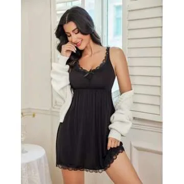 Avidlove Lace Chemise Nightgown for Romantic Evenings