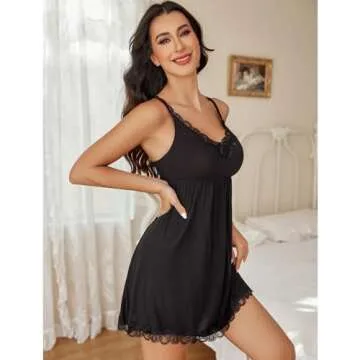 Avidlove Lace Chemise Nightgown for Romantic Evenings