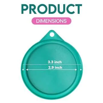 SPOT Pet Food Can Covers - Reliable Reusable Lids for Freshness