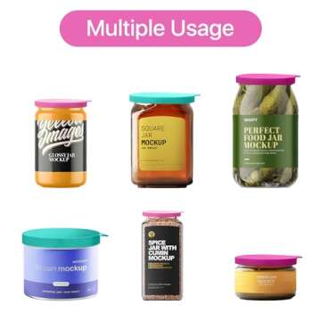 SPOT Pet Food Can Covers - Reusable Lids for Cat or Dog Food Tin -Fits 2.9 inch and 3.3 inch Diameter Cans, Fits Most Canned Foods - Durable, Easy to Use - Keeps Food Fresh - 3 Pack, Assorted Colors