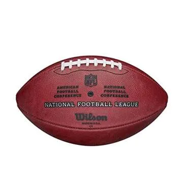 WILSON "The Duke" Official NFL Game Football - New 2020 Version , Brown