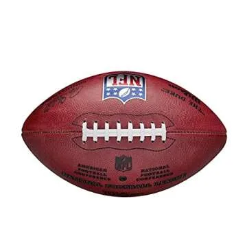 WILSON "The Duke" Official NFL Game Football - New 2020 Version , Brown