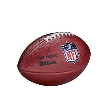 WILSON "The Duke" Official NFL Game Football - New 2020 Version , Brown