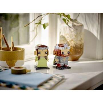 Lego BrickHeadz Aragorn & Arwen (40632) The Lord of The Rings
