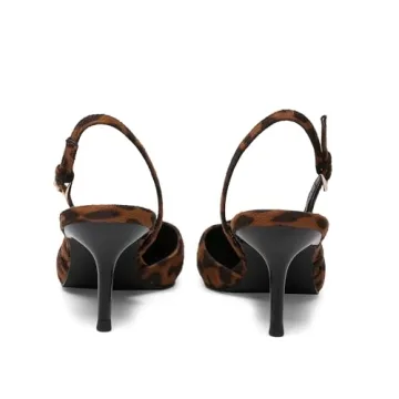 Riekhany Elegant Slingback Kitten Heels for Women