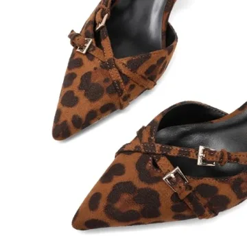 Riekhany Elegant Slingback Kitten Heels for Women