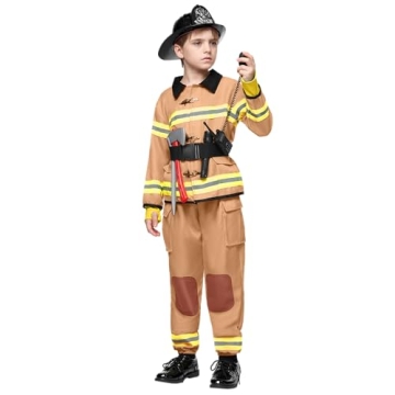 Spooktacular Creations Firefighter Costume for Kids