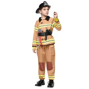 Spooktacular Creations Firefighter Costume for Kids