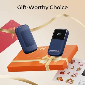 Rechargeable AI Hand Warmers Fast Heating LED Display